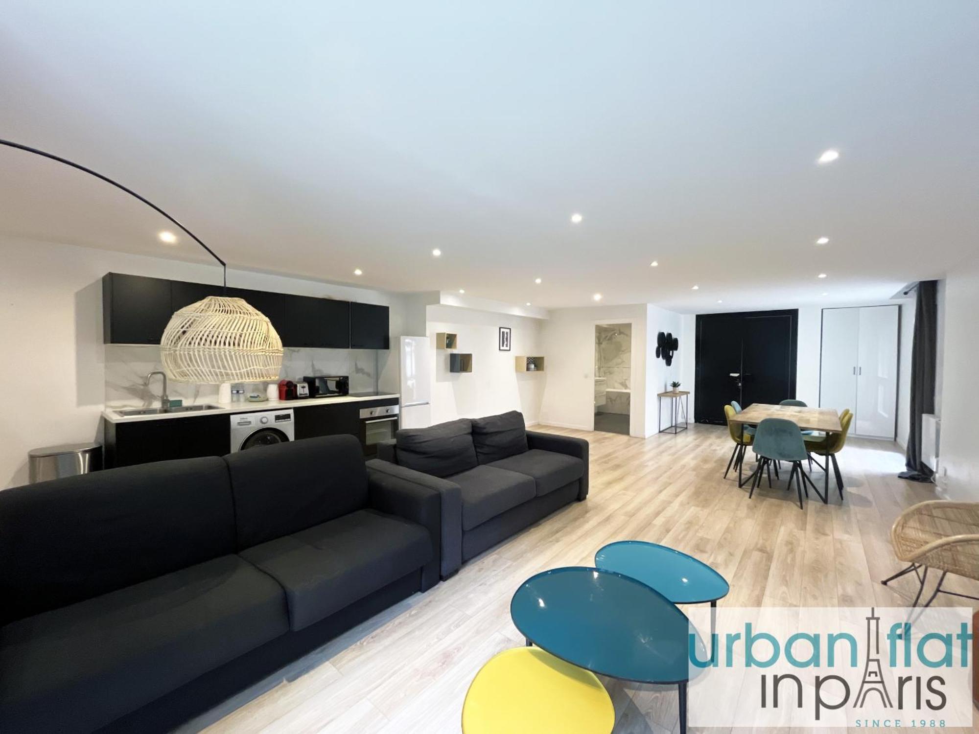 Urban Flat 182 - Spacious 4 Bedroom Flat In Parijs